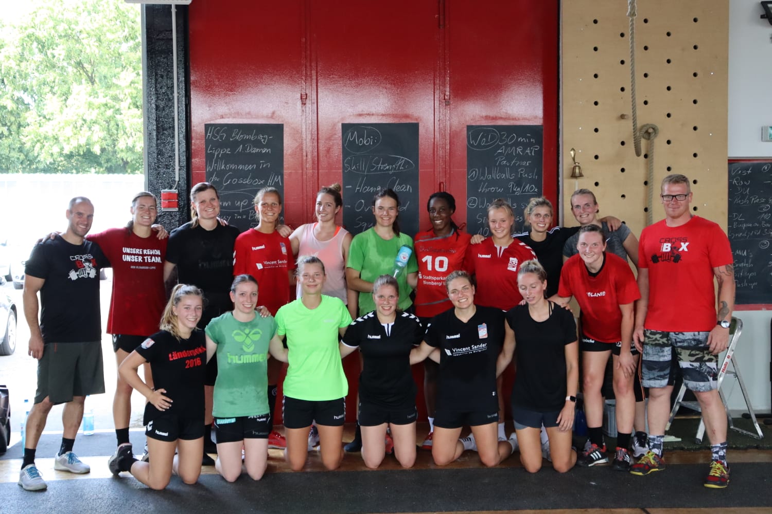 Athletiktraining 1. Damenhandballbundesliga HSG Blomberg Lippe Saisonvorbereitung 2019